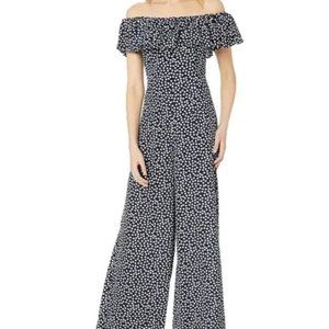 Betsey Johnson Polka Dot Jumpsuit